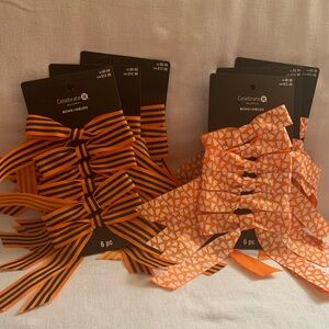 NWT Ashland Celebrate It Multi-colored Halloween Bows Sets